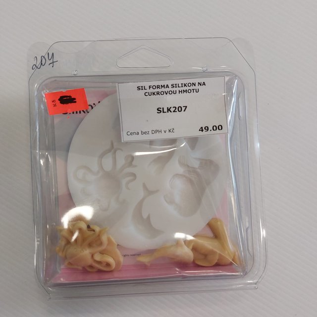 Obrázek produktu SIL FORMA SILIKON NA CUKROVOU HMOTU chobotnice, moře