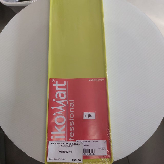 Obrázek produktu SIL PODNOS SADA 11,9x39,5cm v.12,5 ZELENÝ