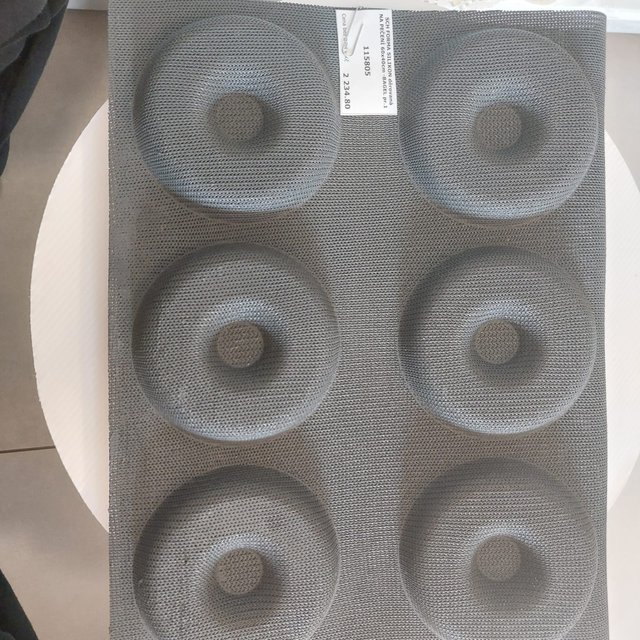 Obrázek produktu SCH FORMA SILIKON děrovaná NA PEČENÍ 60x40cm -BAGEL pr.11cm,v.1,8cm