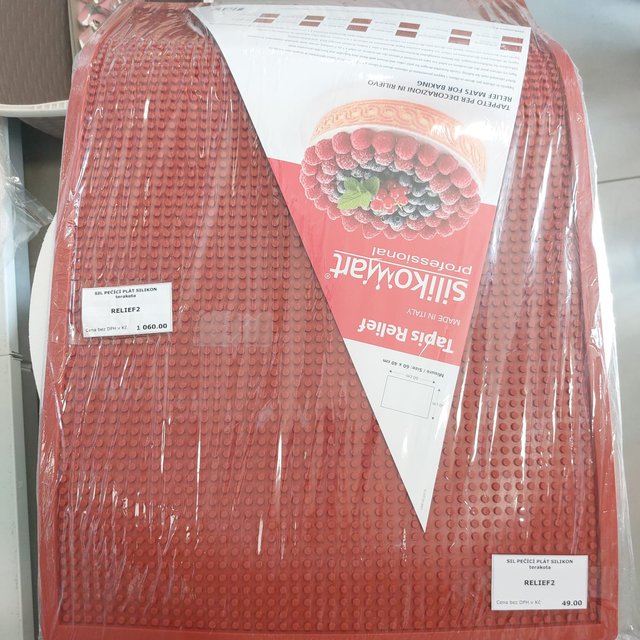 Obrázek produktu SIL PEČÍCÍ PLÁT SILIKON terakota