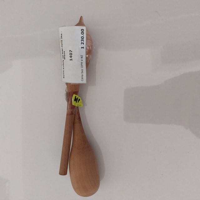 Obrázek produktu RUTH Kužely na tvar.lísků 2ks - dřevo