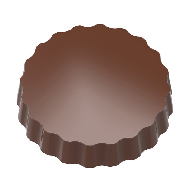 Obrázek produktu CW FORMA NA PRALINKY S MAGNETEM - KOLEČKO S VLNKAMA 5cm