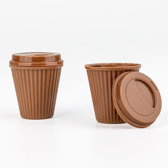 Obrázek produktu MA FORMA NA PRALINKY - BARISTA Kelímek + víčko pr.35mm,v.35mm+6mm 2x18ks