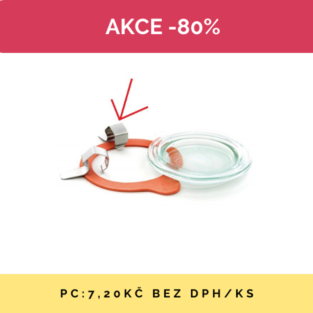 Obrázek produktu CO CLIP KE SKLENICI BOKO 100 ks DOPRODEJ SE SLEVOU 80%