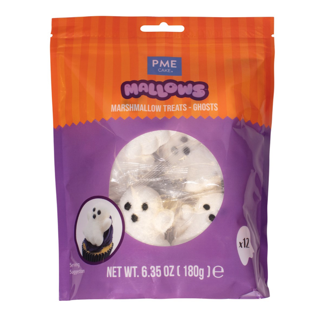 Obrázek produktu PME Dekorace marshmallows DUCHOVÉ 12ks