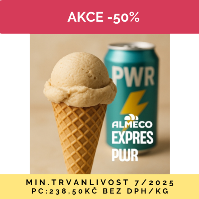 Obrázek produktu ALMECO EXPRES PWR - kompletní směs na zmrzlinu 10x1,2 kg AKCE SLEVA 50%