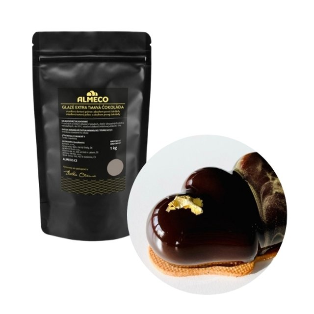 Obrázek produktu ALMECO GLAZÉ extra tmavá čokoláda 1kg