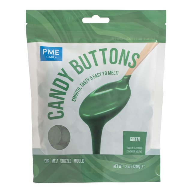 Obrázek produktu PME Candy buttons - ZELENÉ 340g