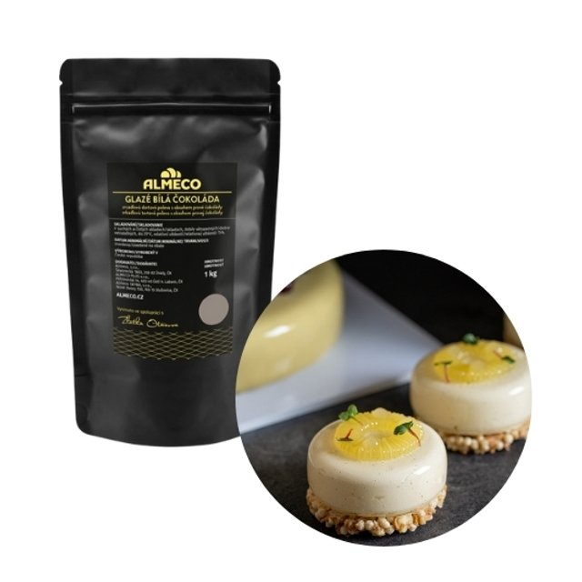 Obrázek produktu ALMECO GLAZÉ bílá čokoláda 1kg