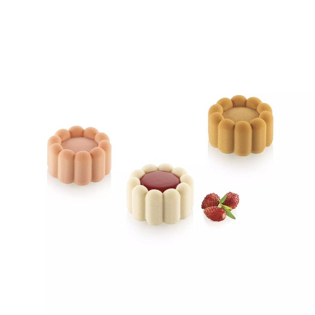 Obrázek produktu SIL FORMA SILIKON bílá - CHARLOTTE 30 pr.45mm, v.25mm