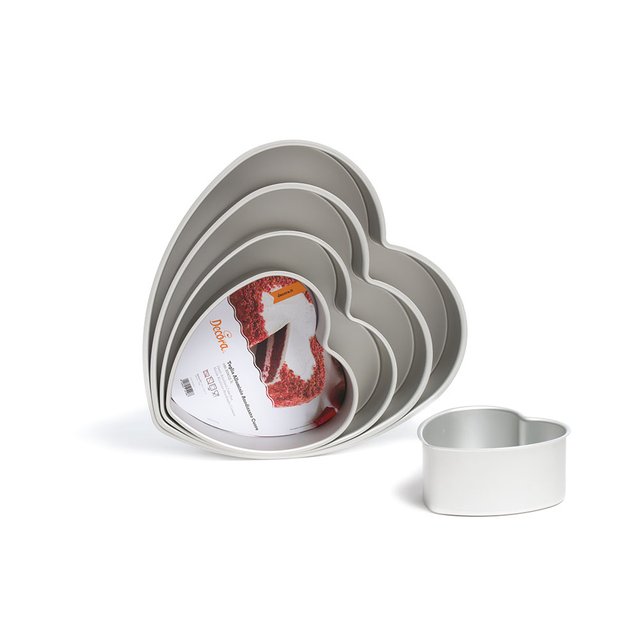 Obrázek produktu DECO FORMA NA PEČENÍ - DORTOVÁ SRDCE pr.20cm v.7,5cm