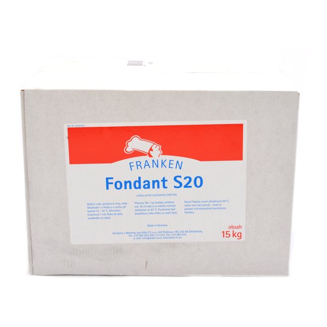 Obrázek produktu FONDÁNOVÁ POLEVA FRANKEN 15kg