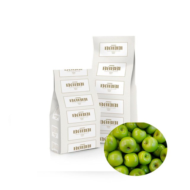 Obrázek produktu BABBI FRUTTAFRUTTA Zelené jablko s kousky - komplecní mix na zmrzlinu 8x1,25kg