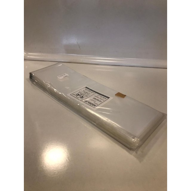 Obrázek produktu Sáček BOPP celofánový HRANATÝ UZAVÍRATELNÝ 90x185(210)mm 30MY 100ks