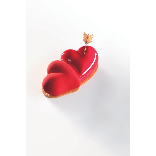 Obrázek produktu PAV FORMA SILIKON bílá - BELOVED - spojená srdce 1200ml