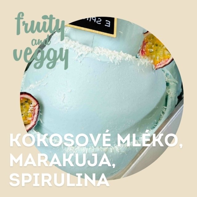 Obrázek produktu LEAGEL FRUITY&VEGGY Kokosové mléko, marakuja a spirulina - kompletní mix 12x1,25kg