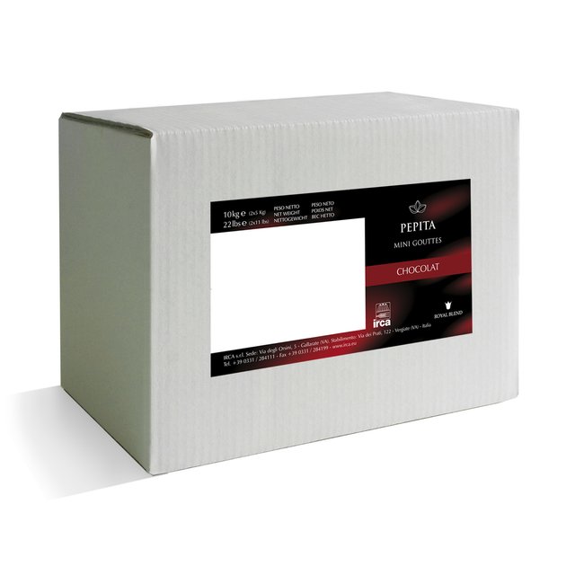 Obrázek produktu IRCA PEPITA PURA FONDENTE 1800 kousky hořké čokolády 2x5 kg