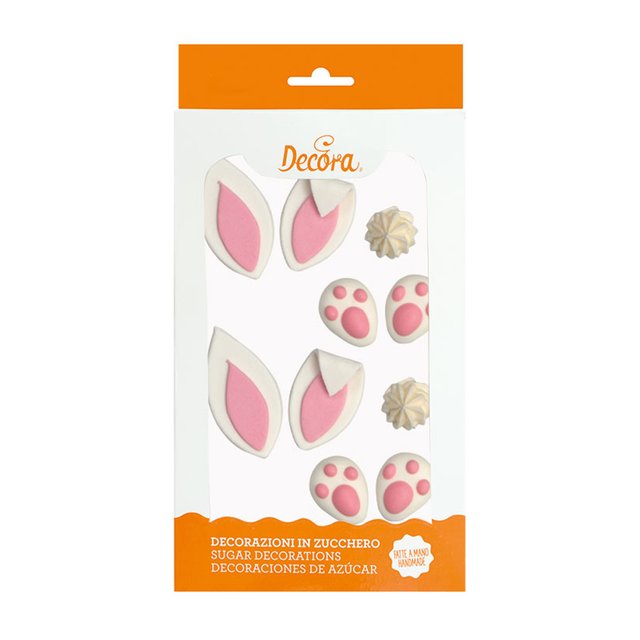 Obrázek produktu DECO DEKORACE CUKROVÁ - ZAJÍČEK 10ks