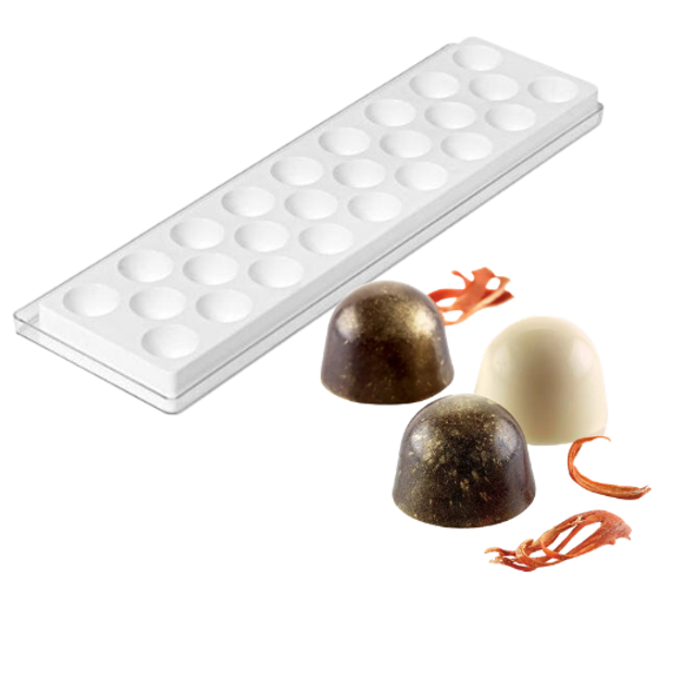 Obrázek produktu SIL FORMA SILIKON bílá - KONO Ø30mm v.22mm 10,5ml 26ks