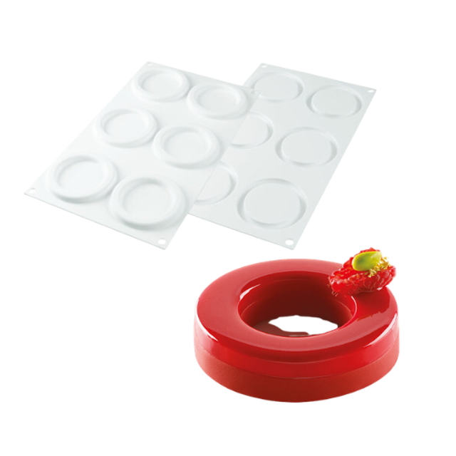 Obrázek produktu SIL FORMA SILIKON bílá - THE RING 65 Ø85mm v.18mm 65ml