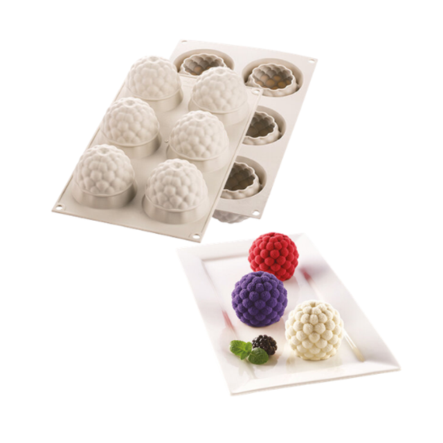 Obrázek produktu SIL FORMA SILIKON bílá - SEGRETI DEL BOSCO 115 Ø65mm v.55mm 6ks 115ml