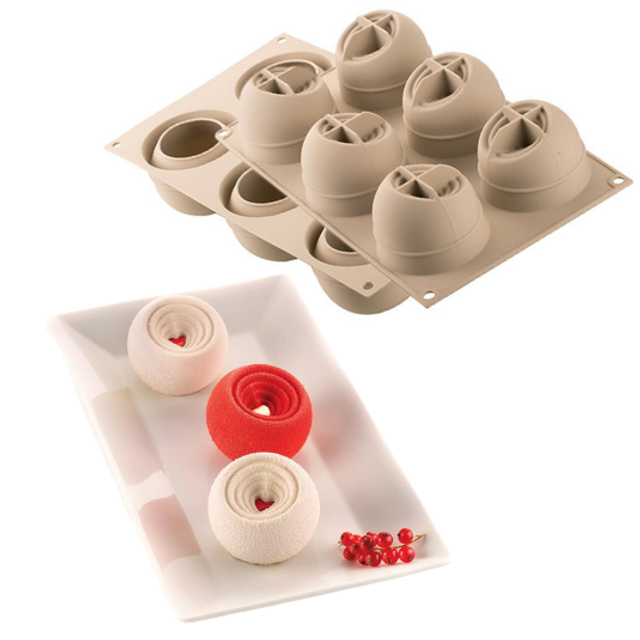 Obrázek produktu SIL FORMA SILIKON bílá - COCCOLA 130 Ø70mm v.55mm 130ml