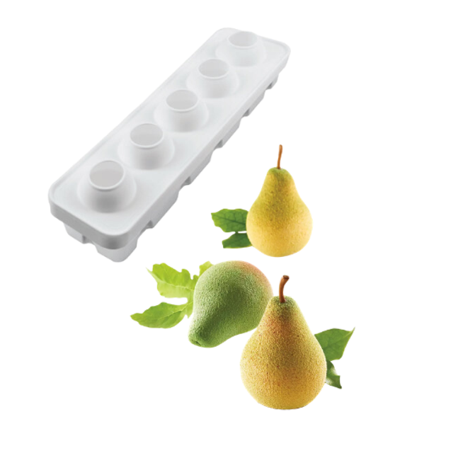 Obrázek produktu SIL FORMA SILIKON bílá - PERA & FICO 115 (hruška,fík) 60x55mm v.76mm 115ml