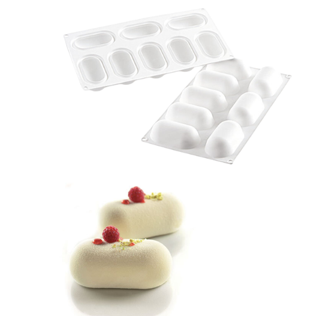 Obrázek produktu SIL FORMA SILIKON bílá - PILLOW 80 82x43mm v.32mm 80ml