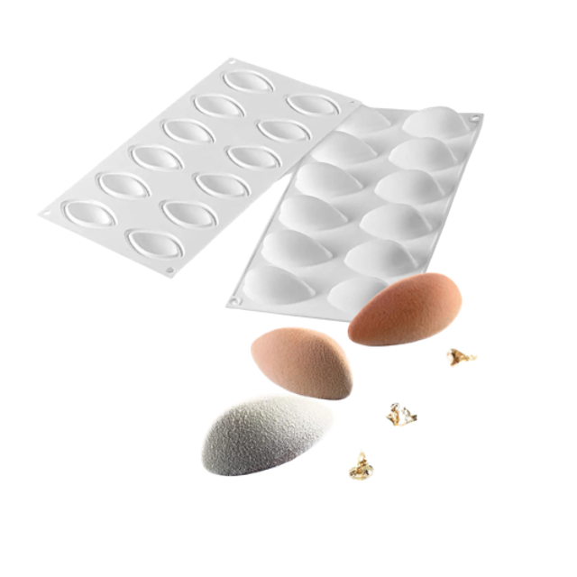 Obrázek produktu SIL FORMA SILIKON bílá - QUENELLE 24 63x29mm v.28mm 24ml