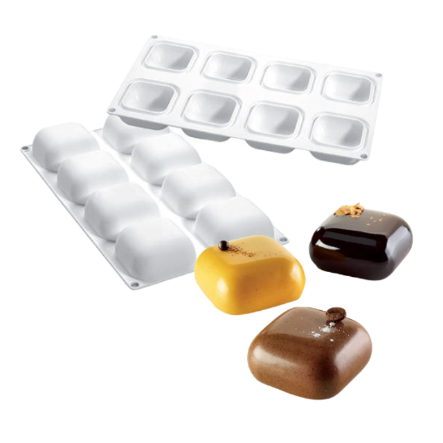 Obrázek produktu SIL FORMA SILIKON bílá - GEM 100 61x61mm v.30mm 100ml