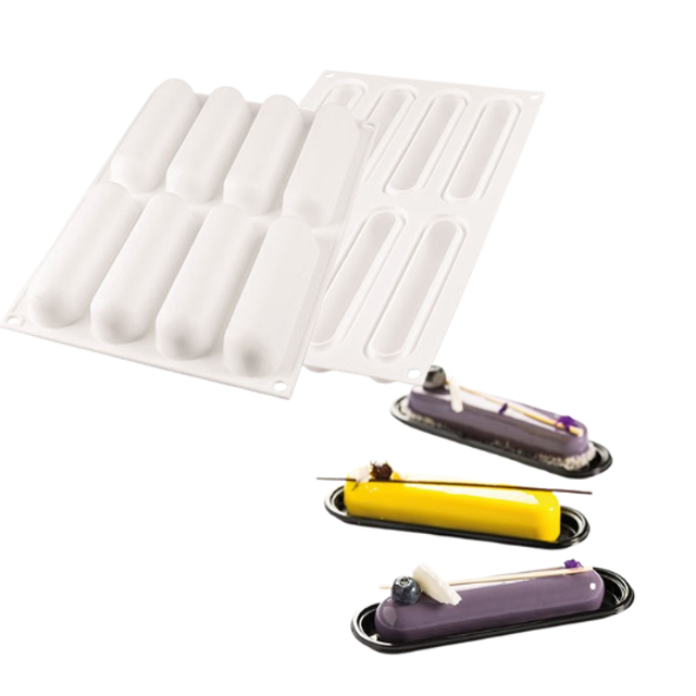 Obrázek produktu SIL FORMA SILIKON bílá - FINGERS 75 (eclair) 130x27mm v.27mm 75ml