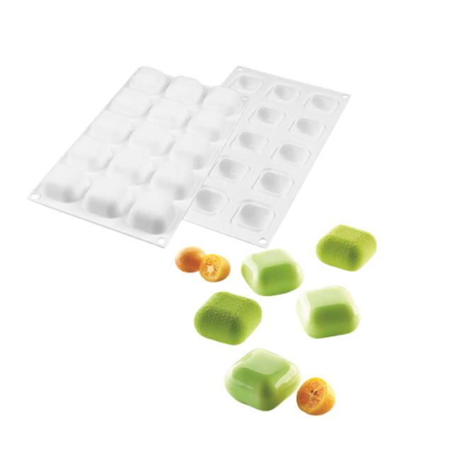 Obrázek produktu SIL FORMA SILIKON bílá - GEM 30 40x40mm v.23mm 30ml (SF250)