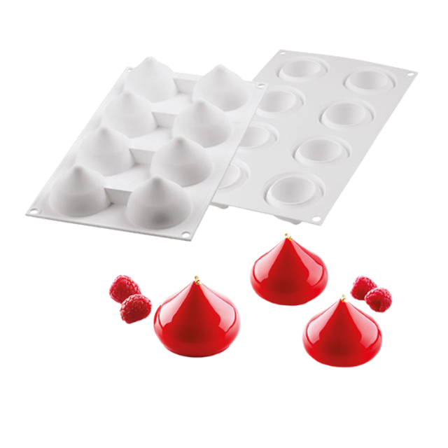 Obrázek produktu SIL FORMA SILIKON bílá - GOUTTE 55 54x54mm,v.41mm 55ml