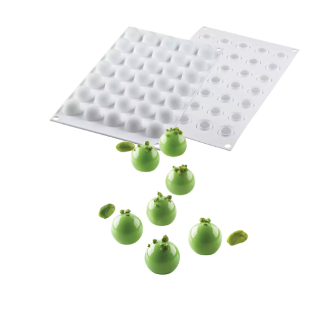 Obrázek produktu SIL FORMA SILIKON bílá - TRUFFLES 5 (koule) Ø22mm v.19,5mm 5ml