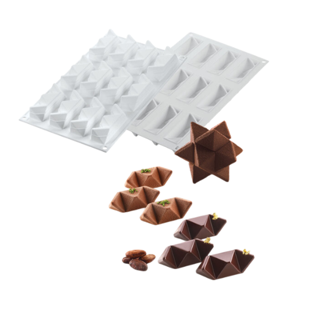 Obrázek produktu SIL FORMA SILIKON bílá - STAR GAME 35 75x25mm v.25mm 35ml