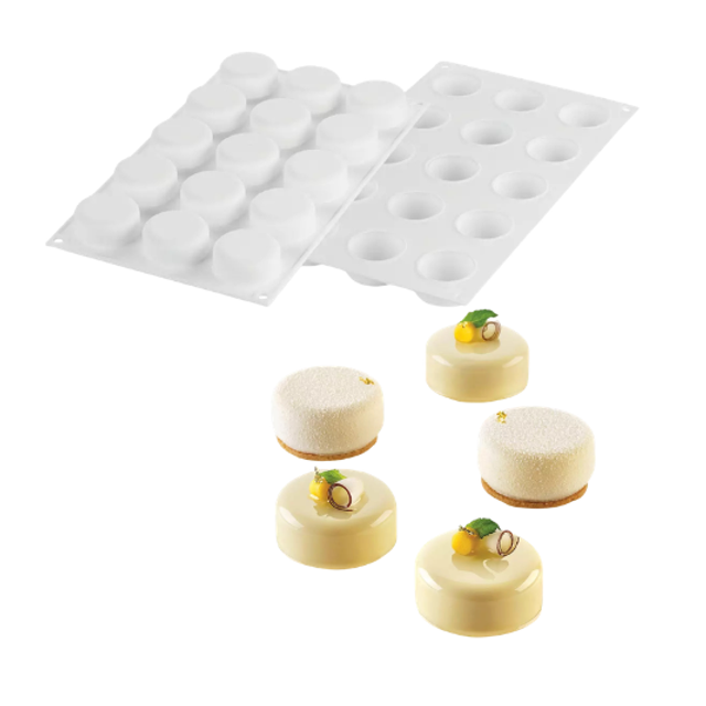 Obrázek produktu SIL FORMA SILIKON bílá - ESSENZIALE 30 pr.45mm v.20mm 30ml