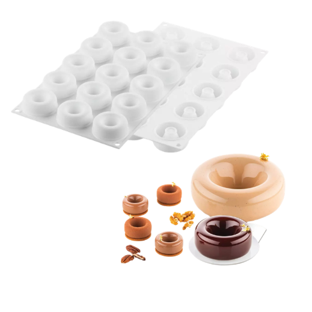 Obrázek produktu POUŽITÉ - SIL FORMA SILIKON bílá - OBLIO 30 pr.50mm v.20mm 30ml - SLEVA 20%