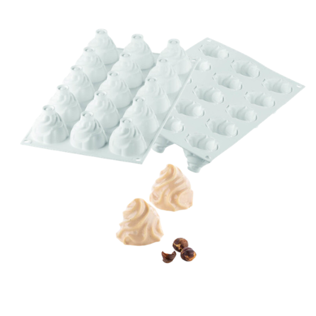 Obrázek produktu SIL FORMA SILIKON bílá - CHANTILLY 30 pr.47mm v.42mm 30ml