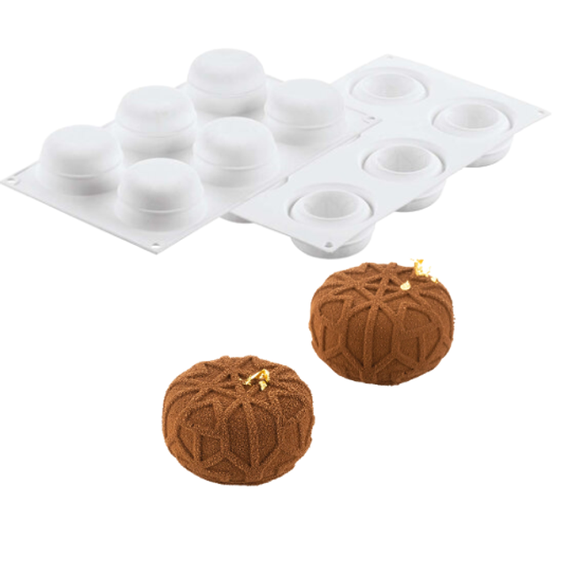 Obrázek produktu SIL FORMA SILIKON bílá - MISTERY 95 pr.6,5cm,v.3,5cm 95ml