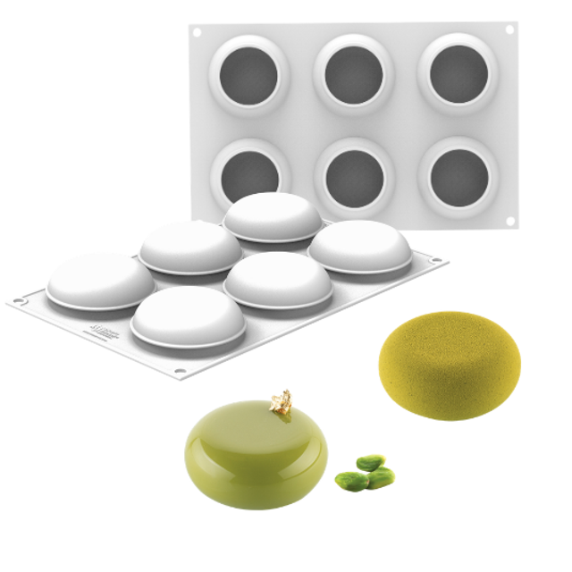 Obrázek produktu SIL FORMA SILIKON bílá - STONE 145 pr.78mm, v.37mm