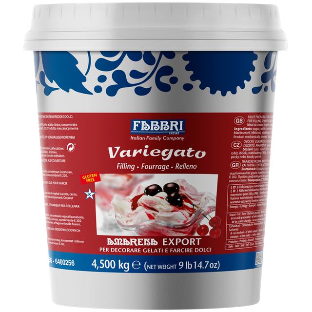 Obrázek produktu FABBRI VARIEGATO VIŠEŇ EXPORT (AMARENA) 3x4,5 kg