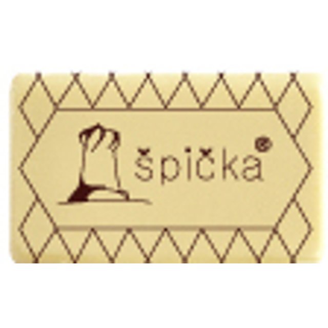 Obrázek produktu PCB DEKOR NÁPIS ŠPIČKA obdelník 3,8x2,3cm 405ks