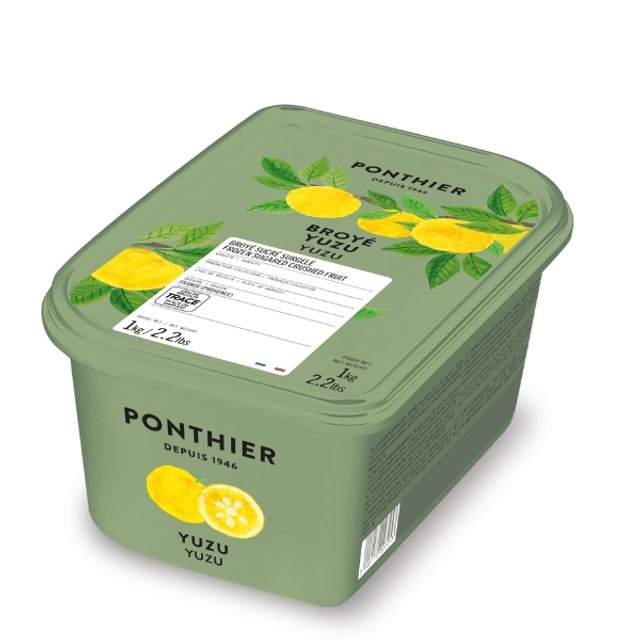 Obrázek produktu PONTHIER Drcené Yuzu s cukrem (mražené) 1 kg
