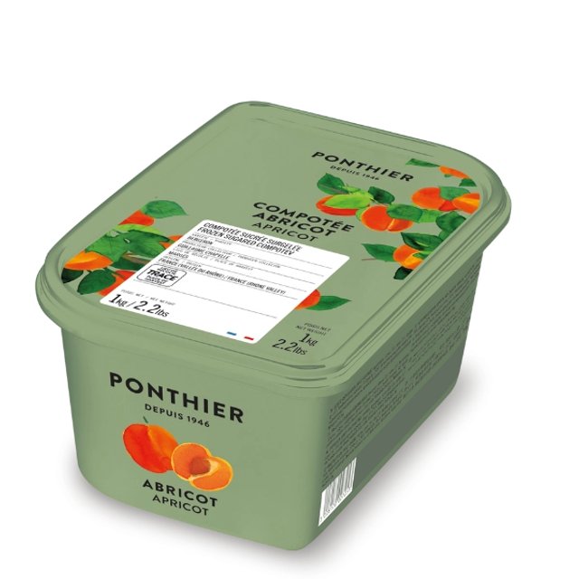 Obrázek produktu PONTHIER Compoté Meruňka Bergeron (mražené, s cukrem) 1 kg