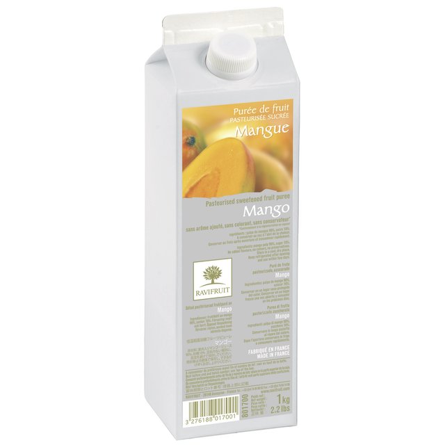 Obrázek produktu RAVIFRUIT PYRÉ MANGO pasterizované 6x1kg