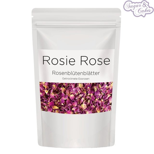 Obrázek produktu ROSIE ROSE - SUŠENÉ KVĚTY DAMAŠSKÉ RŮŽE "rosenblütenblätter" růžové lístky 25-30g