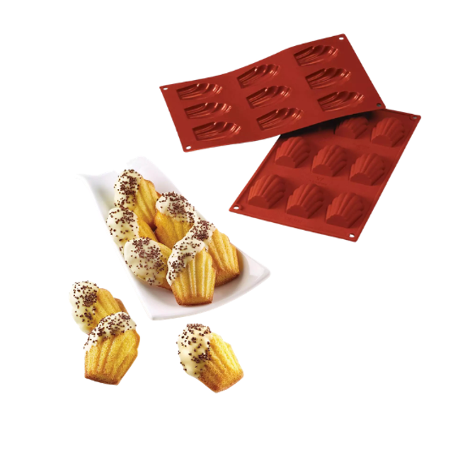 Obrázek produktu SIL FORMA SILIKON terakota - MADLENKA 68X45mm v.17mm 30ml 9ks