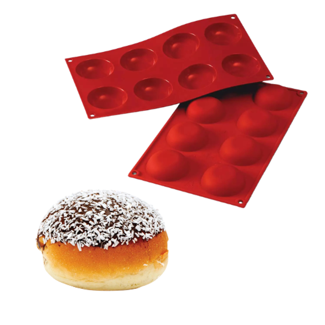 Obrázek produktu SIL FORMA SILIKON terakota - KOBLIHA Ø60mm v.20mm 40ml 8ks