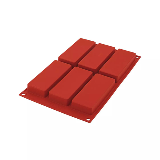 Obrázek produktu SIL FORMA SILIKON terakota - KVÁDR 120x45mm v.20mm 110ml 6ks