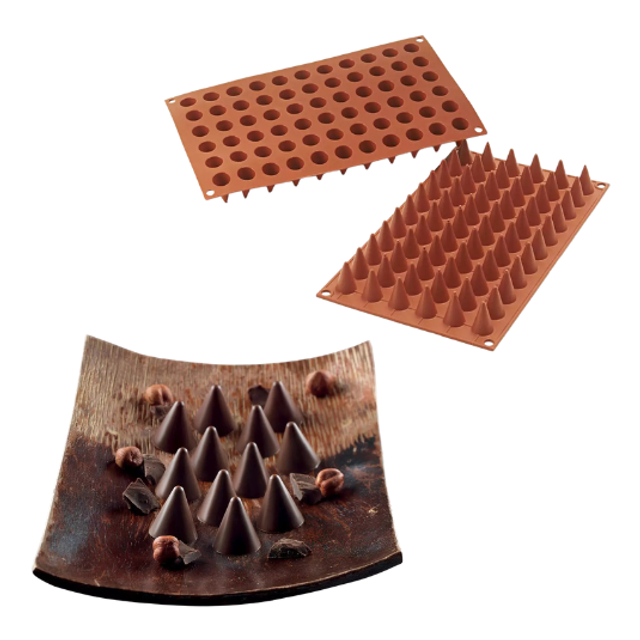 Obrázek produktu SIL FORMA SILIKON terakota - KUŽEL Ø18mm v.30mm 3ml 66ks